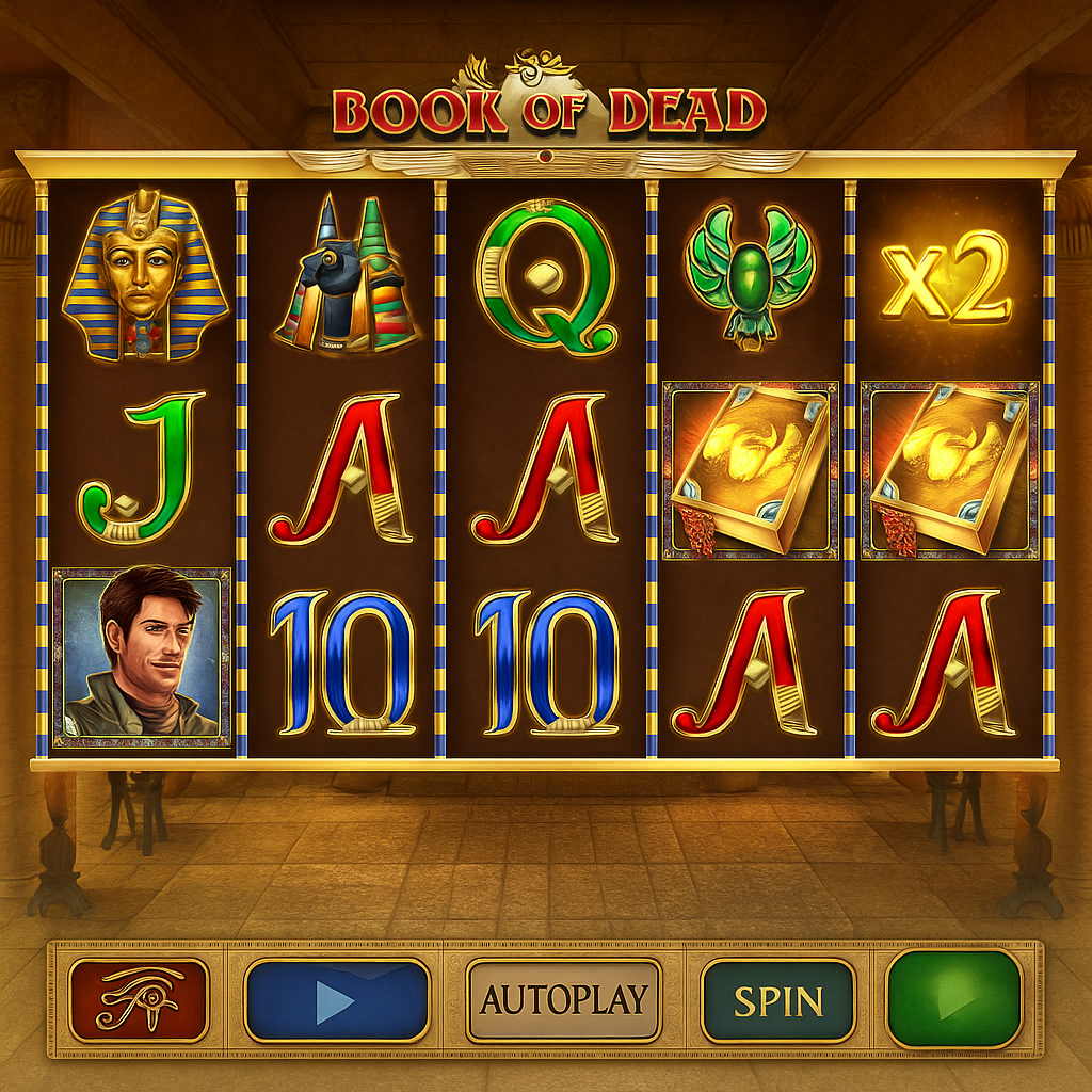 Harry Casino - Book of Dead Slot Game - Pragmatic Play