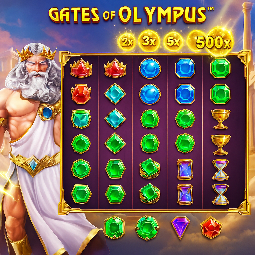 Harry Casino - Gates of Olympus Slot Game - Pragmatic Play