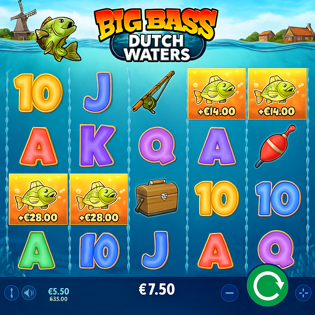 Harry Casino - Big Bass Dutch Waters Slot Game - Pragmatic Play
